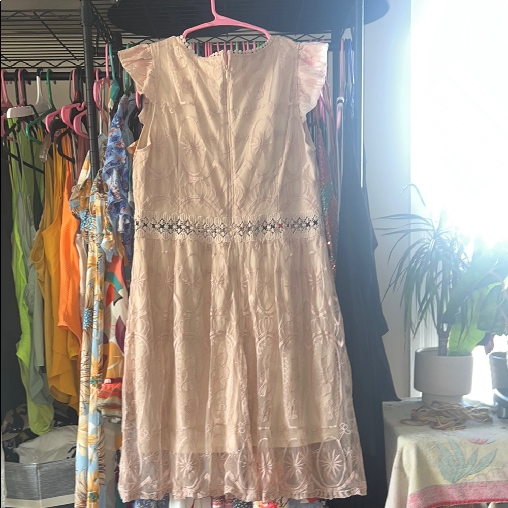 Elegant Pale Pink Mini Dress
BRAND NEW!!